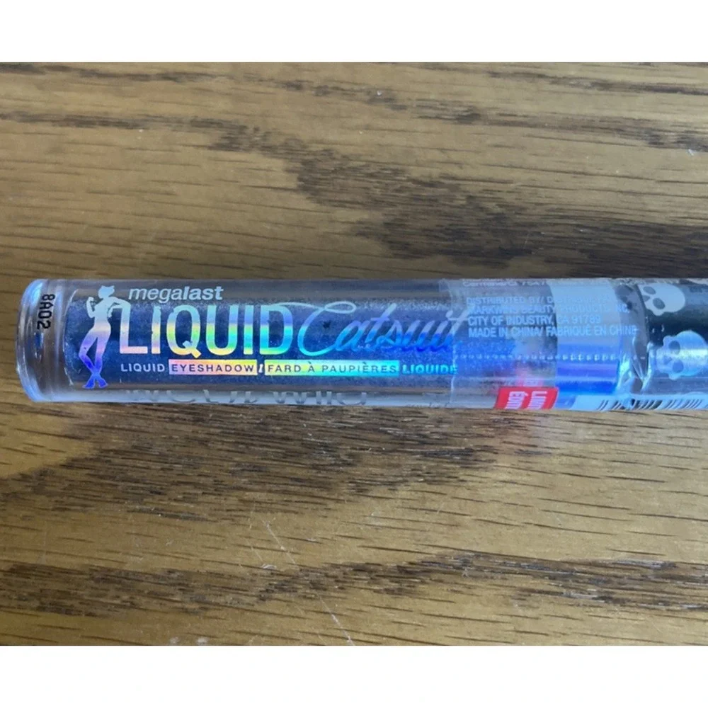 Wet N‎ Wild Limited Edition Nyctophilia Goth O Graphic Liquid Catsuit Eyeshadow